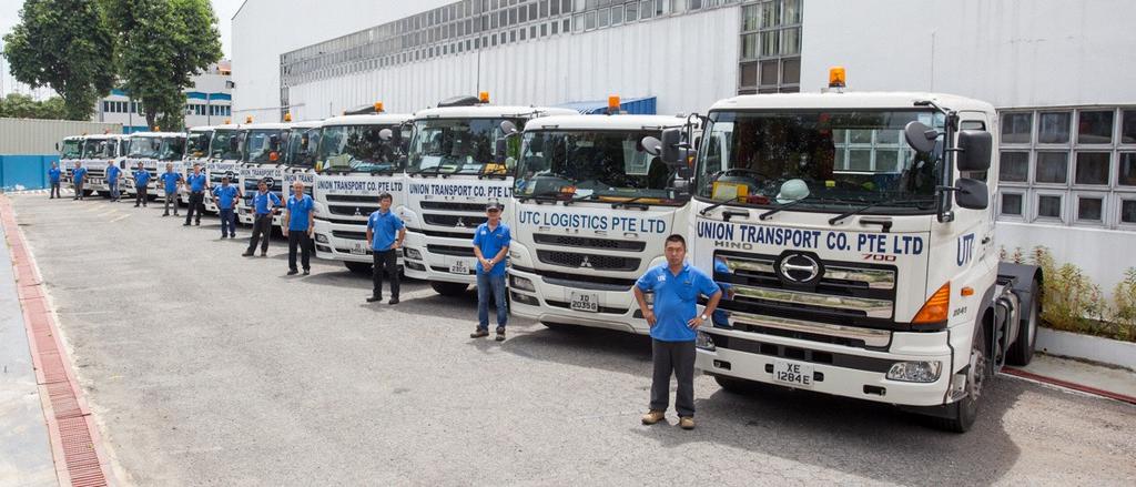 3 About Us Since 2005 In 1991, we stepped foot into the logistics industry through the establishment of Union Transport Co. Pte Ltd.