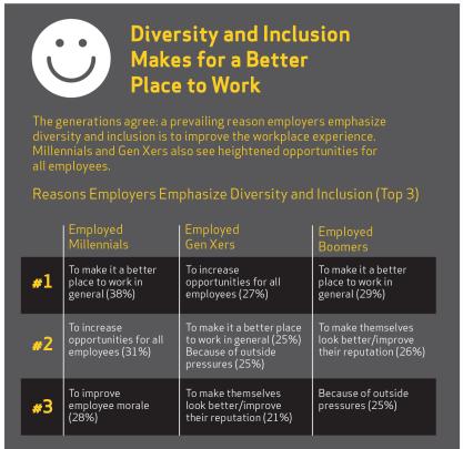 Diversity & Inclusion Employee Perspectives Why do employees think it