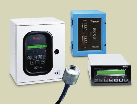 Continuous Level Measurement Thermo Scientific Ramsey BOB II This inventory management system provides rugged and dependable continuous level monitoring of solids, liquids and slurries in vessels,