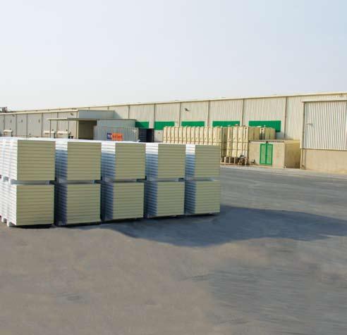 Unloading at site: Extreme care is advisable when unloading the panels at the site.