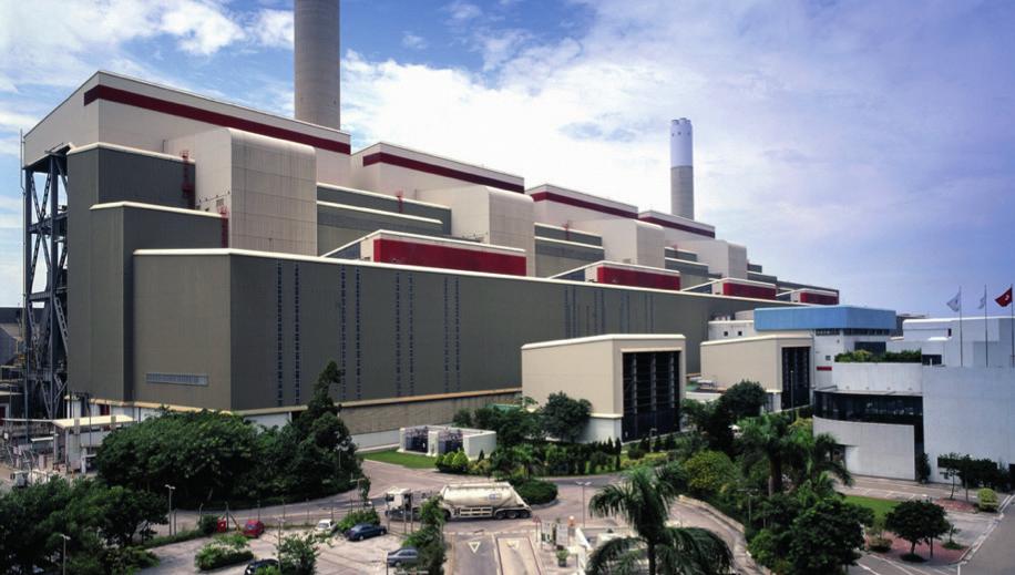 1 GW of power from four 350 MW (Castle Peak A) and four 677 MW (B) units. Located in Tuen Mun District in the New Territories, it was commissioned between 1982 and 1989.