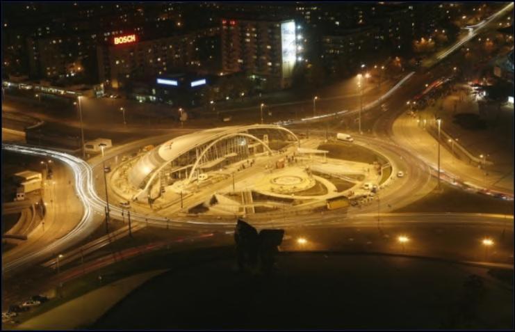 Katowice roundabout's Dome
