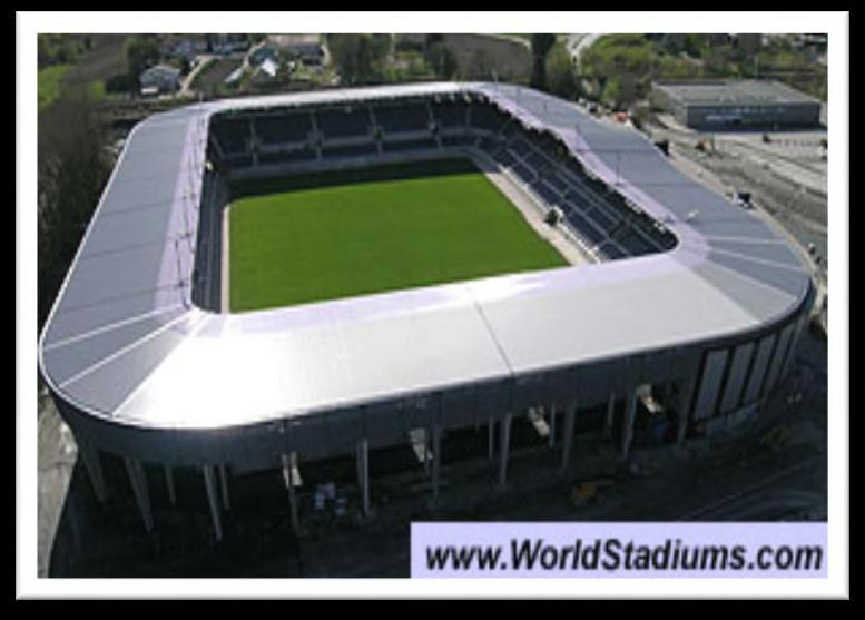 of steel Legia Stadium