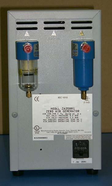 Inlet Filter Power Switch