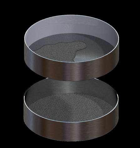 (3) PART FLY ASH SIEVE/LOI ANALYSIS 200 MESH SIEVE (COARSE ASH) Place 50 grams of ash on the 200 MESH for sieve analysis DETERMINE L.O.I. OF RESIDUE ON 200 MESH SCREEN AND IN PAN L.