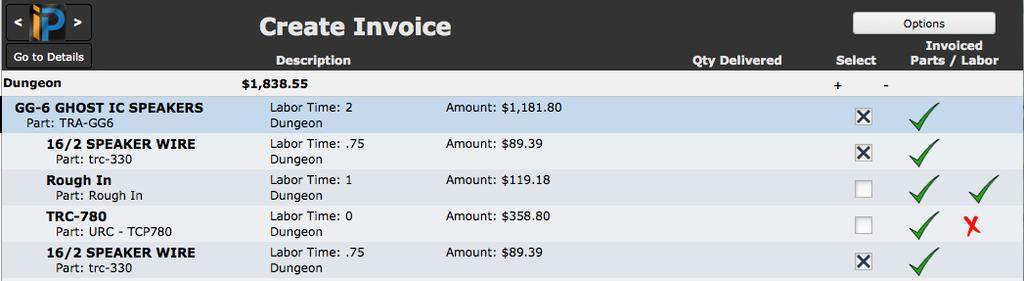 Change Order Products from your change orders aren t included in your summary invoices or in your line item invoices; their invoices need to be created separately.