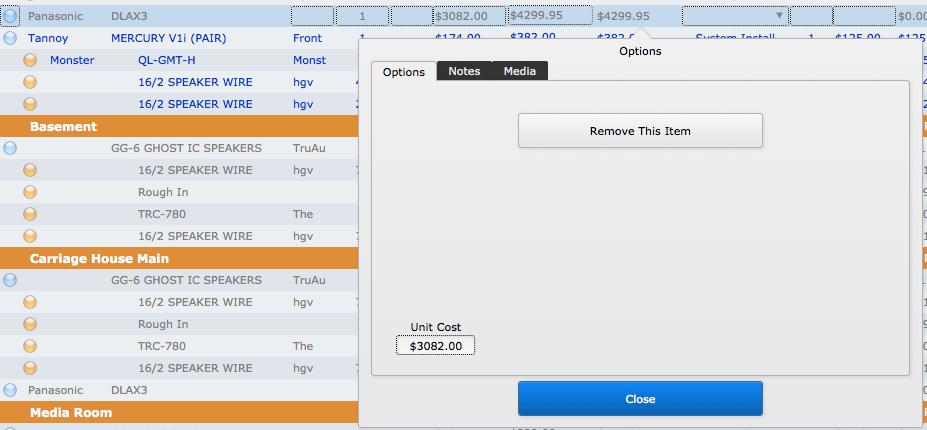 Removing Products With a change order, you can also remove products from the sales order.