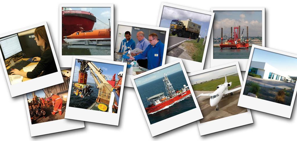 Resources 11,500 Employees 49 Vessels 75 CPT Trucks 27 Laboratories 29 Jack-up Platforms 27