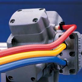 the needs of electropneumatic service. Standard PVC or fluoropolymer jacketed wires can be mated to tubing or hose of similar material to meet your requirements.