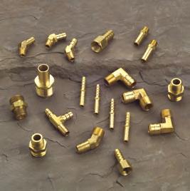 Thermobarb Brass Brass Barbed Fittings Formed of forged and/or machined brass Tapered pipe threads are made to Dryseal USA specifications An industrial standard use in all general purpose