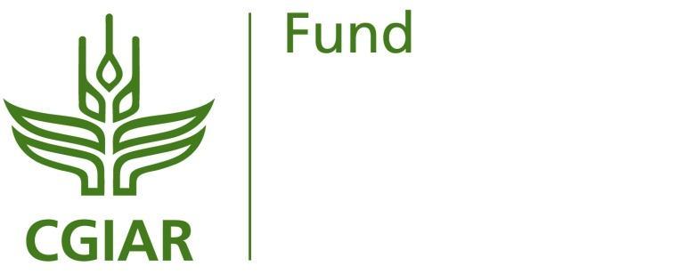 CGIAR Fund Status Report CGIAR Funders