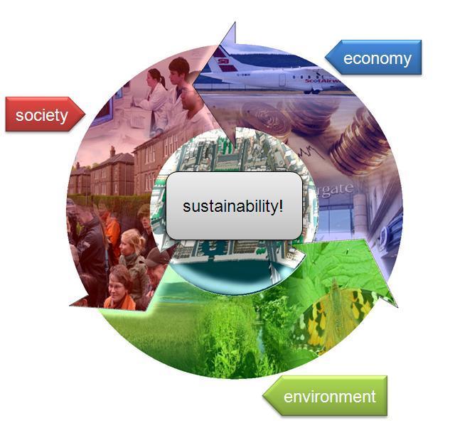Understanding Sustainability The word sustainability refers to the ability of an ecosystem to