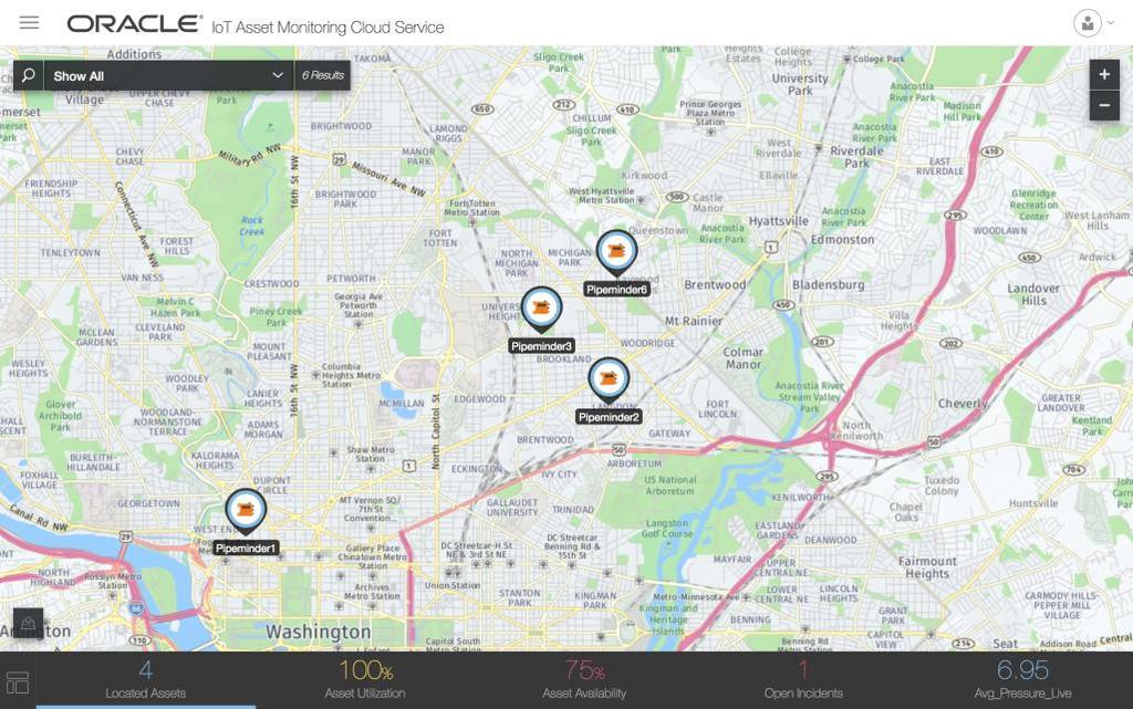 HERE key enabler for IoT Fleet Monitoring Cloud Real-Time Fleet Visibility View map-based, interactive visualization of vehicles and trips Geofence Get instantly notified when vehicle movement