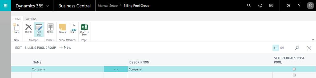 Billing Pool Group The billing pool group allows you to configure how burdens are calculated for a job. This gives you flexibility to calculate invoice burdens differently for different jobs.