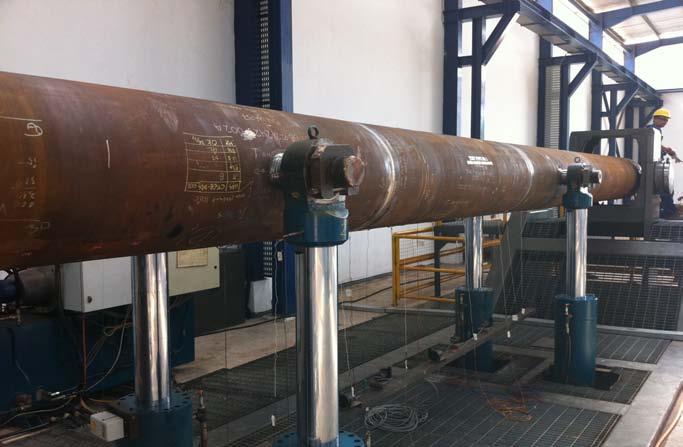 Details of Test Pipe Assembly Photograph of
