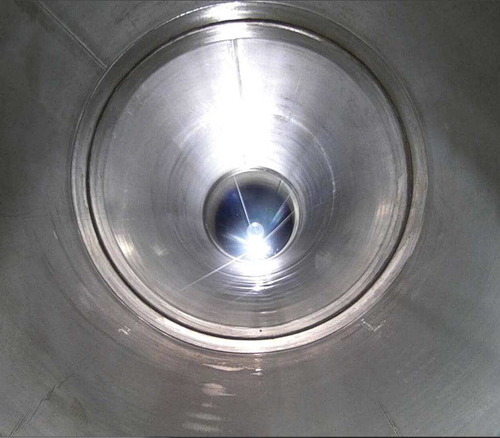 HPHT OPERATING CONDITION TESTS TEST (B) = 0 BARG View of Internal CRA Liner at -1.