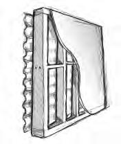 (3 & 6 Panel Stacker Doors Illustrated)