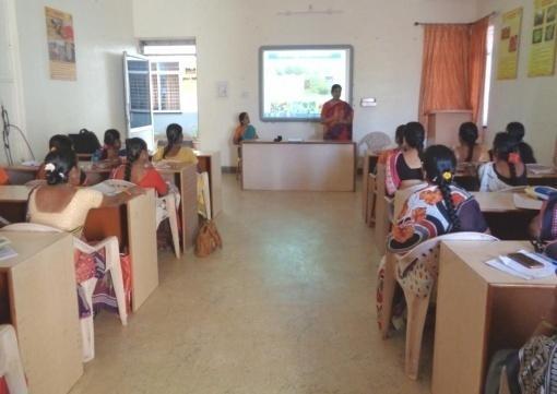 Film show on deficiency diseases was screened to the trainees.