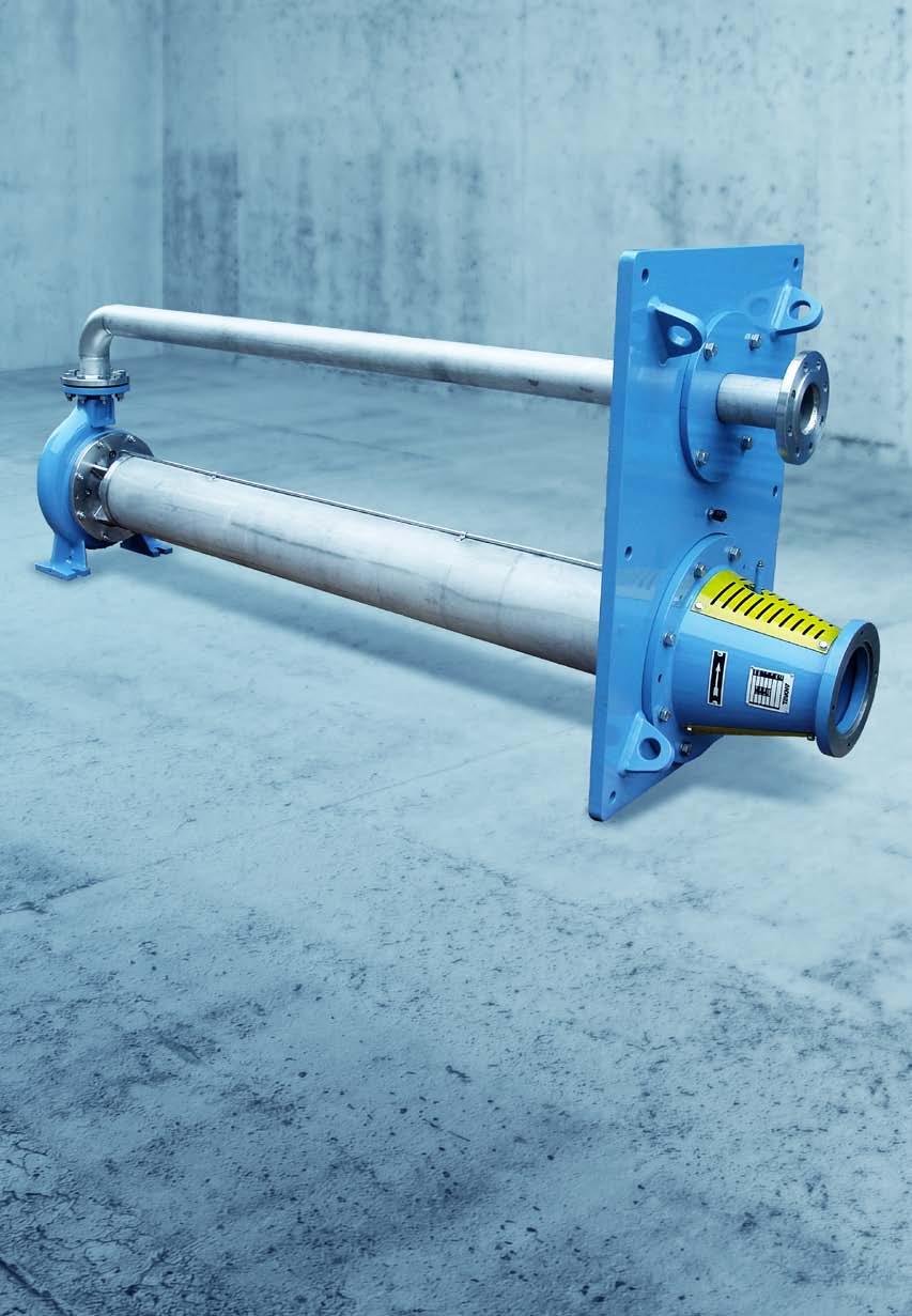 Sump pumps ANDRITZ sump pumps have been developed and designed to operate in particularly rough conditions fulfilling the most demanding conveyance tasks.