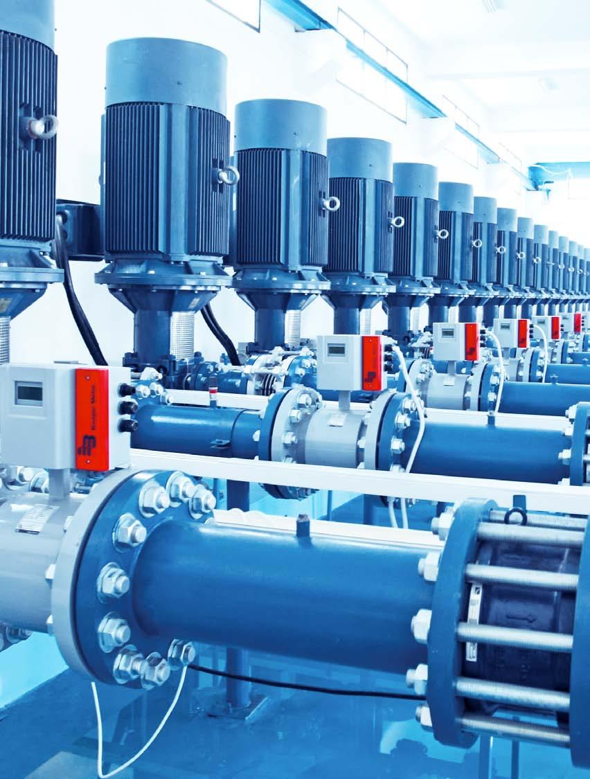 High-pressure pumps ANDRITZ multi-stage, high-pressure pumps meet the highest customer requirements in terms of efficiency, service life, serviceability and economy.