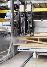 Routing Fully automatic sawing Flex 25 sawing unit Processing gypsum plasterboard