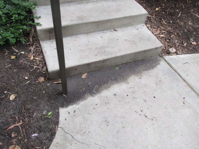 stairs/railings near Unit