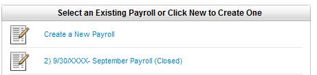 Paychecks cannot be edited once check numbers are assigned and the payroll is closed, and you cannot begin a new payroll cycle until the prior payroll has been closed.