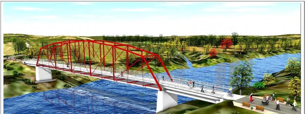 Alternative RH 1 Existing Bridge Rehabilitation: This Alternative would retain the existing 228 foot long, pin connected Pennsylvania Petit