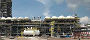 75 mtpa LNG storage 42,000m³ Scope of work Engineering, procurement, construction, start-up supervision Start-up expected 2019 Bintulu boil-off