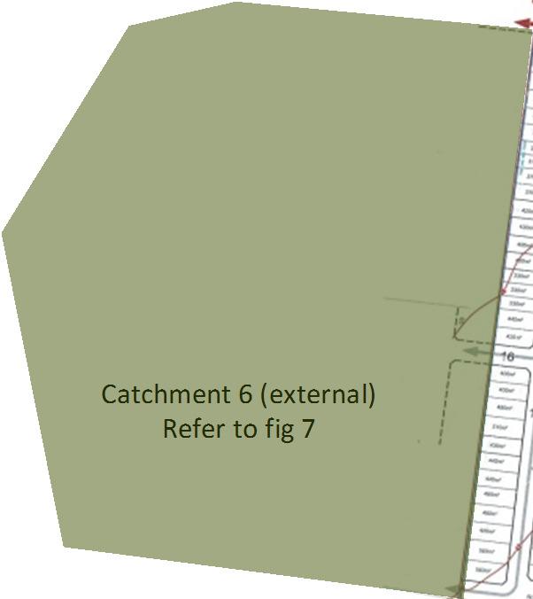Catchment 7 (internal) Catchment 6 (external) Refer to fig 7 Figure 8 Southern catchment 6 The Proposed Stormwater Quality Strategy The subject site is located within PSP 1089, which is part of the