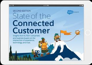 Data may or may not be represented in the State of the Connected Customer