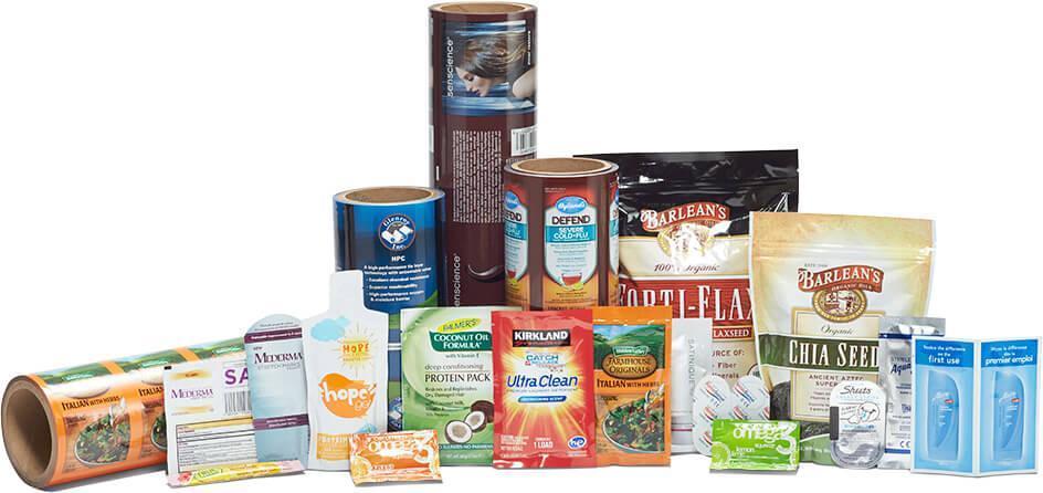 for primary retail food packaging and non-food packaging applications such as pet food,