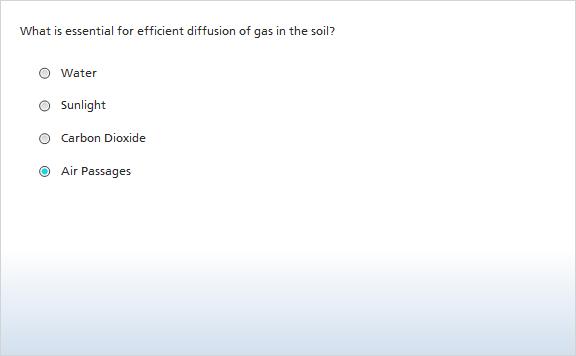 9. What is essential for efficient diffusion of gas in the