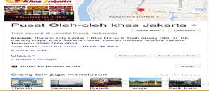 Figure 6: Google+ account homepage of Khas Jakarta. Figure 7: Fanpage home of Khas Jakarta. 3.2.2. Google+ Khas Jakarta store also has Google+ account named Pusat Oleh-Oleh Jakarta.