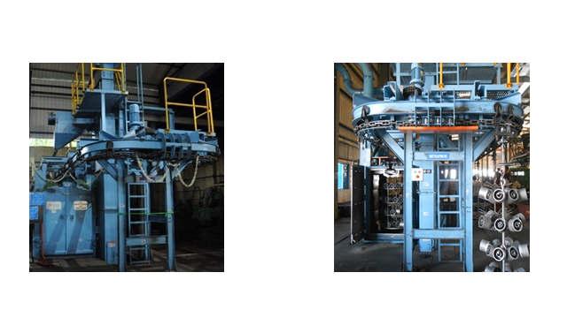SHOT BLASTING Make: DISA Capacity: 500 Kgs with 2 Impellers Automatic