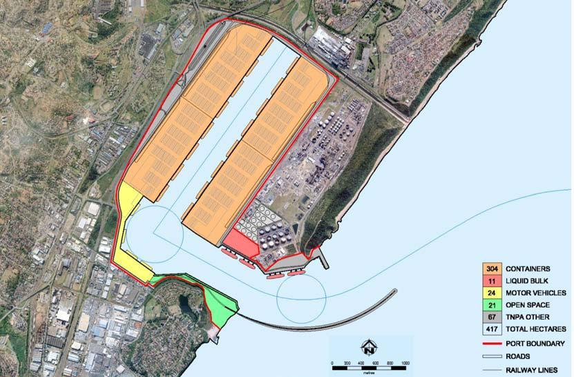 Development of the former Durban International Airport site into a dig out port The project entails the acquisition of the DIA site and associated land needed in order to develop a deep-water mega