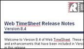 CHAPTER 5 Installing or Upgrading Web TimeSheet The Replicon-hosted/SaaS version of Web TimeSheet is upgraded by Replicon.