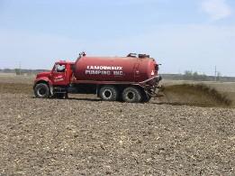 manure application Land application trials conducted at AAFC in Ottawa and