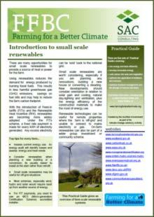 Scottish Governments Farming for a Better Climate initiative Targeted communication strategy Focus