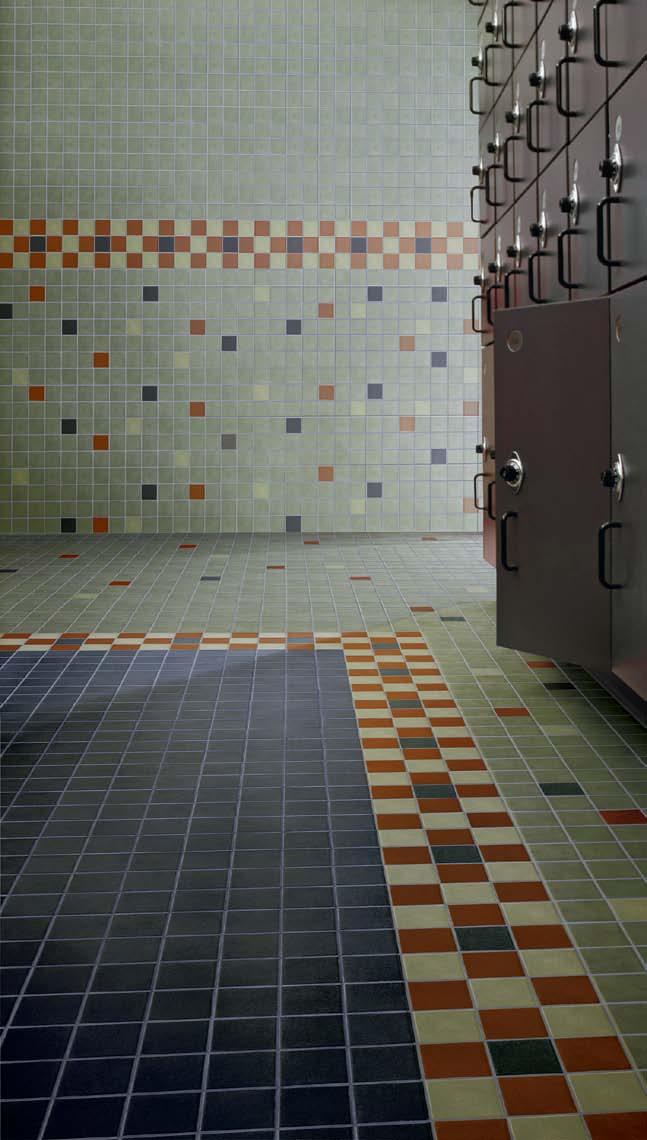 Color Blox/ Color Blox Mosaics Porcelain Stone Color Blox Porcelain Stone tile series from Crossville celebrates the enduring power and infinite possibilities of color.