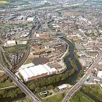 Urban ecosystems services Templeborough, Rotherham - regeneration of former industrial areas to reduce flood risk and improve amenity and biodiversity.