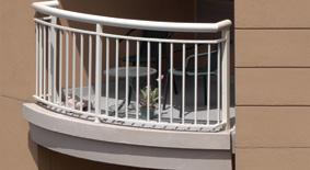 OUR PRODUCTS NEW CONSTRUCTION Greco s welded aluminum railing systems are ideal for new construction.