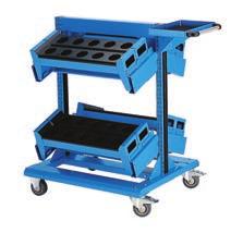 Mobile Carts Proposals and Accessories The Rousseau mobile carts have been designed to optimize your changing workspace set-up, carry your tools efficiently, facilitate moving your tools, and all of