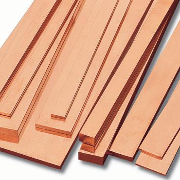 Copper Flat / Bar Copper Flats are available in a wide range of finishes as per the specific end application demands. These copper flats are fabricated using copper purity of up to 99.