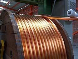 Copper Wire We manufacture optimum quality Copper Wires in both ETP as well as commercial grade.