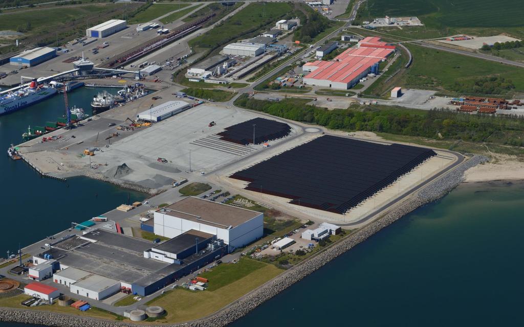Offshore Terminal North Facilities and Specifications Available industrial area: approx. 120.000 m².