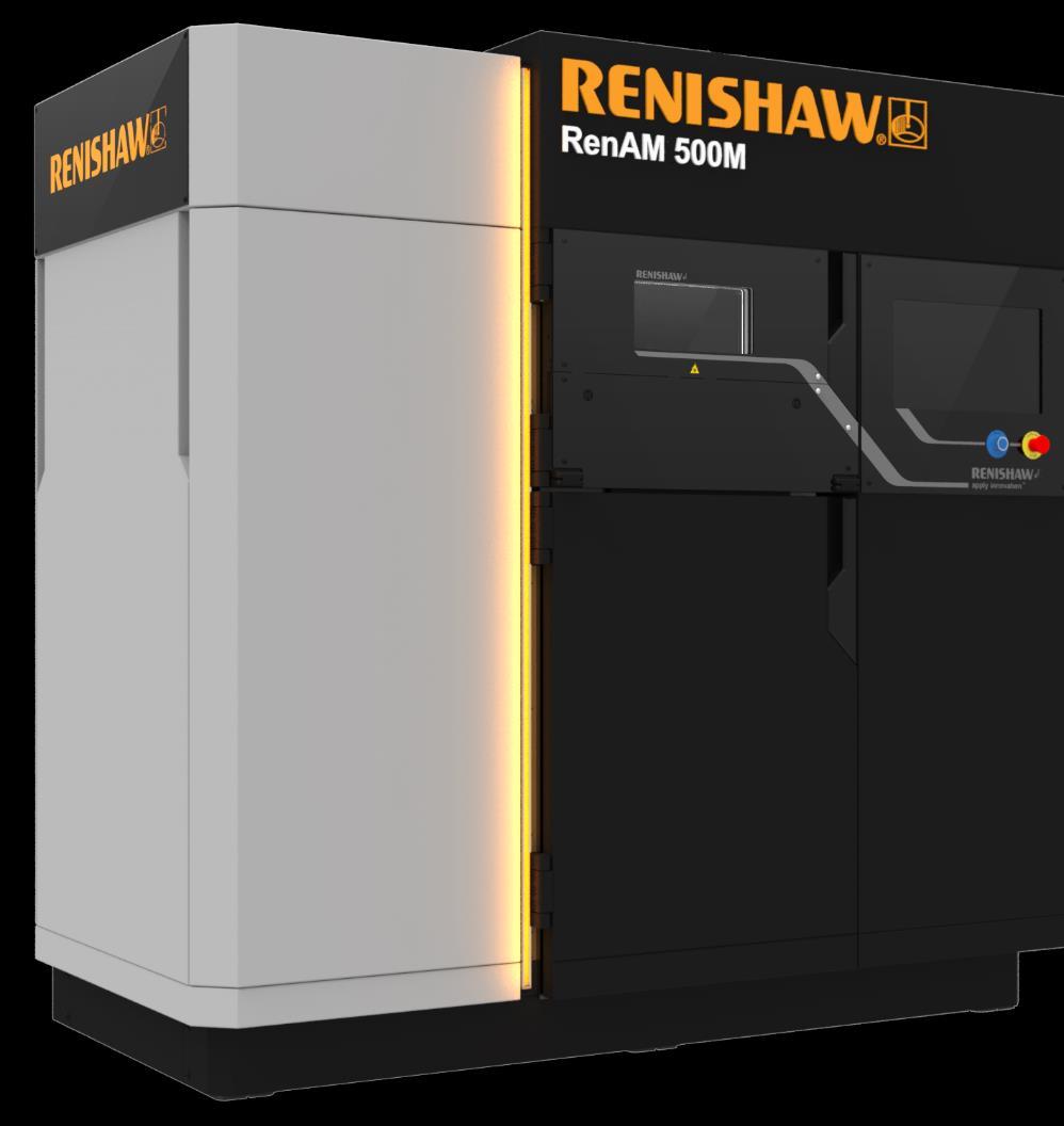 New RenAM 500M Designed for series production Advanced laser processing Stable processing environment