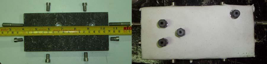 Unsteady State Measurements The plates will be produced and measured for actual locations of