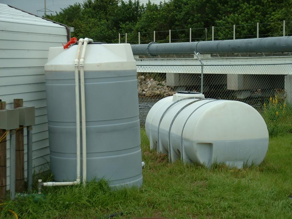 Storage Tanks for Alum and Polymer Polymer Solution Liquid Alum Conclusions 1.