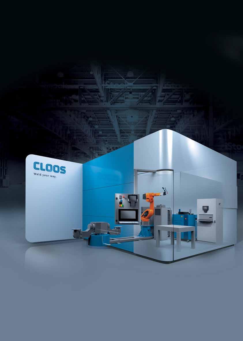 Equipment Laser Cell QR-LC-50 Laser Cell QR-LC-50 Turnkey two-station laser welding system In order to achieve optimum and economic welding of any workpiece, CLOOS has developed an extensive range of